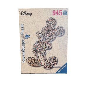 NEW & SEALED Ravensburger 16099 Disney Mickey Mouse Shaped 945 Pc Jigsaw Puzzle